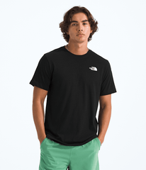 Mens Never Stop Postcard Regular ShortSleeve Tee TNF BACK