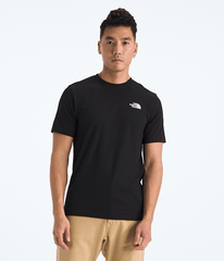 Mens ShortSleeve Core TNF Flower Box NSE Tee TNF BACK