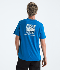Mens ShortSleeve Core Wavy Lines Box NSE Tee TNF Main
