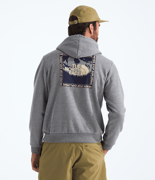 Mens Stay Exploring Regular Hoodie TNF Main