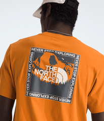Mens Stay Exploring Regular ShortSleeve Tee TNF HERO2