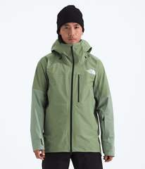 Mens Summit Series Eastwall GORETEX Jacket TNF Bark MistSlate Moss Main