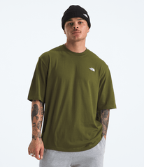 Mens TNF Essential Simple Dome Oversize ShortSleeve Tee TNF Woodland Green Main