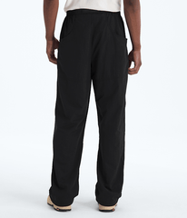 Mens TNF Red Box Nylon Belted Pants TNF TNF Black BACK