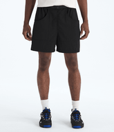 Mens TNF Red Box Nylon Belted Shorts TNF Main