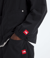 Mens TNF Red Box Nylon LongSleeve Shirt TNF TNF Black HERO3