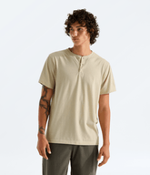 Mens TriBlend ShortSleeve Henley TNF Main