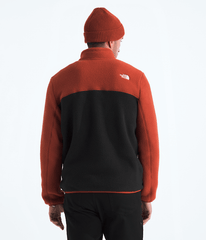 Mens Yumiori FullZip TNF Tnf BlackEmber SoilIron Clay BACK