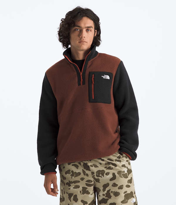 Mens Yumiori Zip TNF Ember SoilTnf BlackIron Clay Main