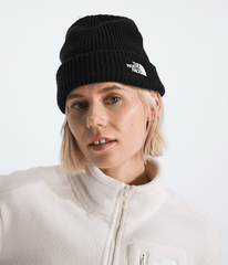 Salty Lined Beanie TNF TNF Black MODELBACK