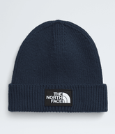 TNF Logo Box Cuffed Beanie TNF Summit Navy HERO