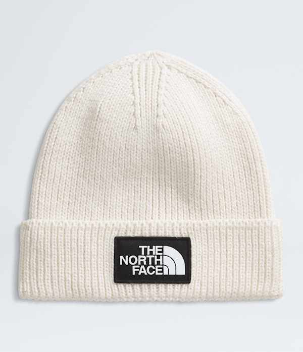 TNF Logo Box Cuffed Beanie TNF HERO