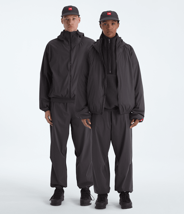 TNF Red Box Packable Wind Pants TNF Obsidian Main