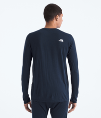 TNF X Smartwool Mens Merino Blend 150 LongSleeve Crew TNF BACK