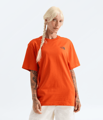 Unisex Distort Logo Relaxed ShortSleeve Tee TNF HERO3