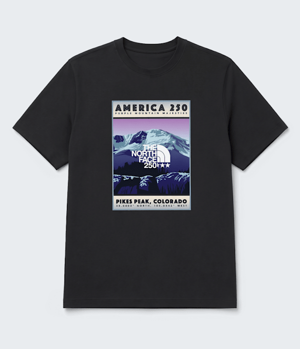 Unisex TNFUSA Relaxed Short Sleeve Tee TNF Main