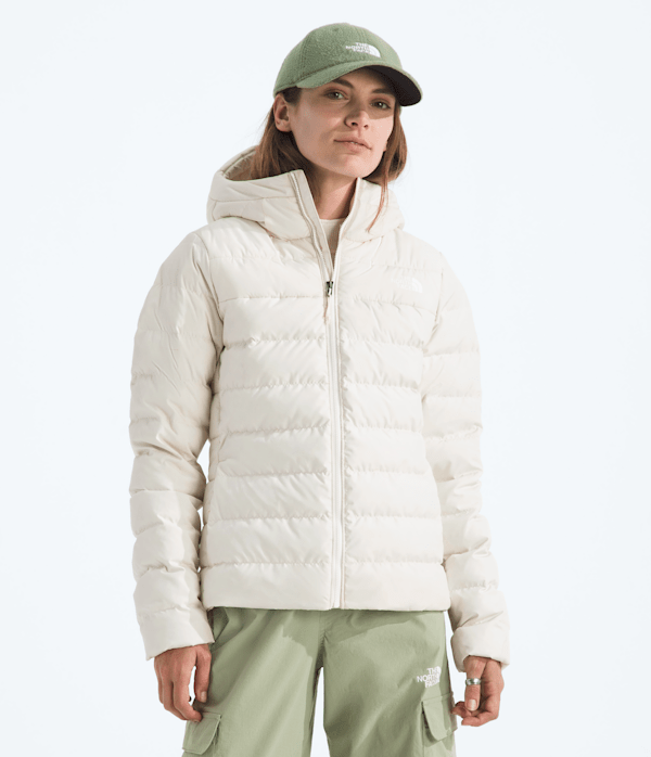 Womens Aconcagua 3 Hoodie TNF White Dune Main