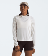Womens Adventure Sun Hoodie TNF White Dune Main