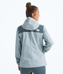 Womens Antora Rain Jacket TNF Frost GreyGranite Grey BACK