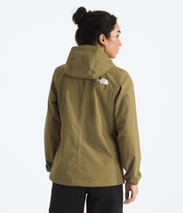 Womens Antora Rain Jacket TNF Cedar BACK