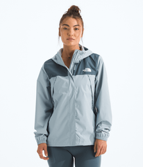 Womens Antora Rain Jacket TNF Frost GreyGranite Grey Main