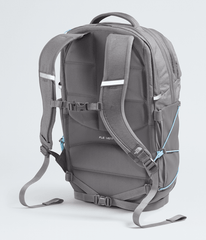 Womens Borealis Backpack 27L TNF Zinc Grey Dark HeatherPowder Blue BACK