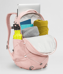 Womens Borealis Backpack 27L TNF Pink Moss Dark HeatherGardenia White INT