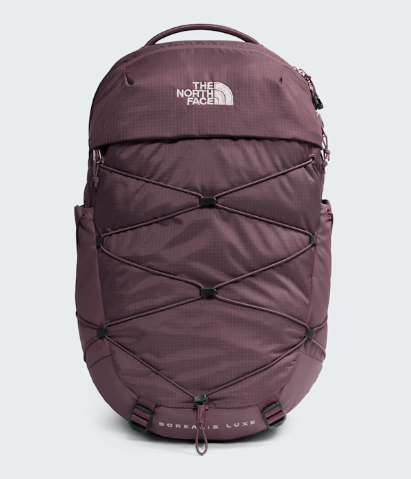 Womens Borealis Luxe Backpack 27L TNF Deep BurgundyBurnt Coral HERO