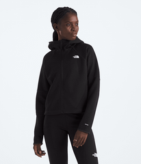 Womens DOTKNIT Thermal FullZip Hoodie TNF TNF Black Main