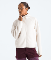 Womens DOTKNIT Thermal FullZip Hoodie TNF White Dune Main