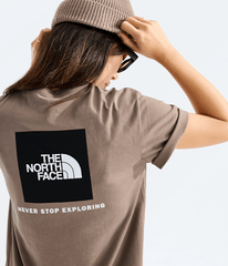 Womens Evolution Box NSE Relaxed ShortSleeve Tee TNF HERO2