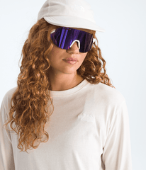 Womens Evolution Simple Dome LongSleeve Tee TNF White Dune HERO2