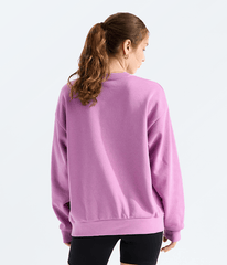 Womens Evolution Simple Dome Oversize Crew TNF BACK