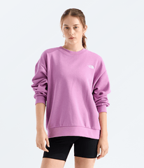 Womens Evolution Simple Dome Oversize Crew TNF Main