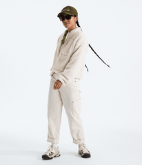 Womens Extreme Pile 2 FullZip Jacket TNF White Dune HERO3