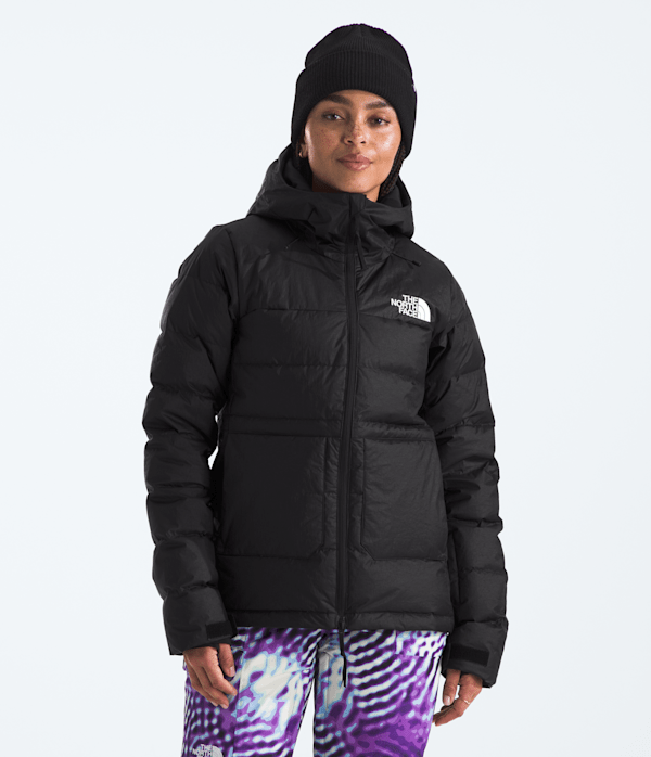 Womens First Turn Down Jacket TNF TNF BlackRecycled Down Main