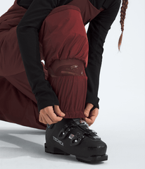 Womens Freedom Insulated Bibs TNF Sumac MODELALT1