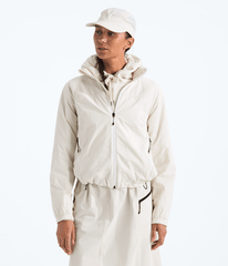 Womens HKe Utility Wind Jacket TNF White Dune Main