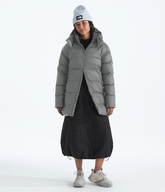 Womens Hydrenalite City Down Hooded Parka TNF Smoked Pearl Main