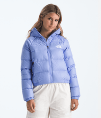 Womens Hydrenalite Down Hoodie TNF Periwinkle Glow Main