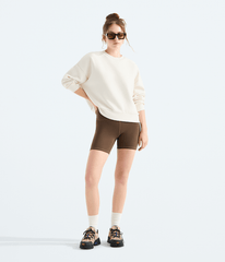 Womens Jaida Crew TNF White Dune HERO2