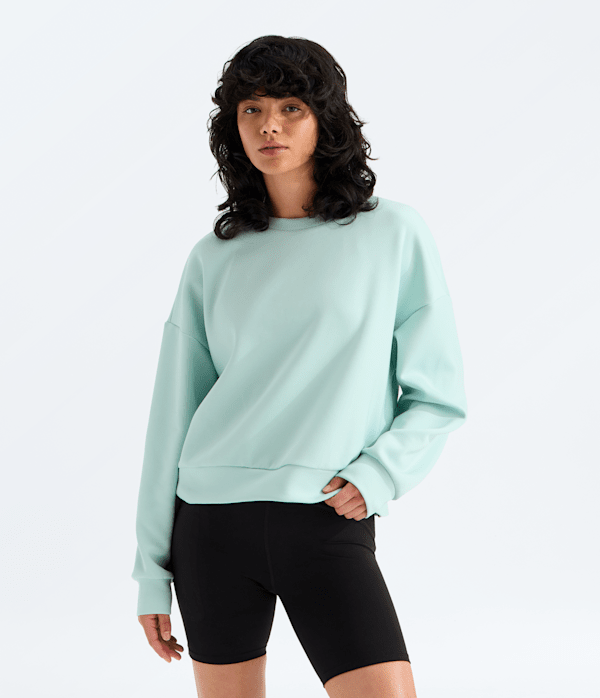 Womens Jaida Crew TNF Opal Frost Main