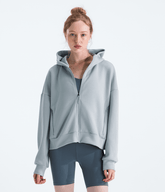 Womens Jaida FullZip Hooded Jacket TNF Frost Grey Main