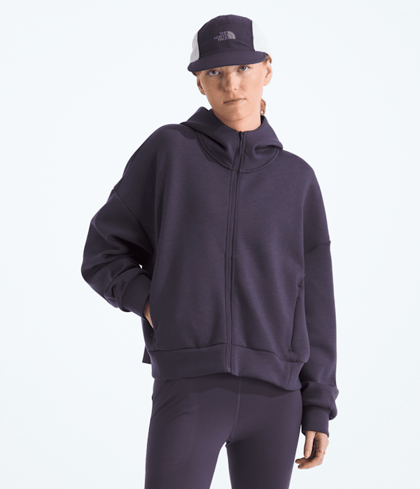 Womens Jaida FullZip Hooded Jacket TNF Endless Dusk Main