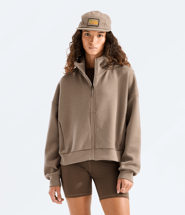Womens Jaida FullZip Hooded Jacket TNF Garnet Main