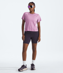 Womens Jaida ShortSleeve Tee TNF Hushed Lavender Light Heather HERO2