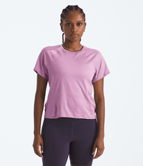 Womens Jaida ShortSleeve Tee TNF Hushed Lavender Light Heather Main