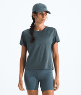 Womens Jaida ShortSleeve Tee TNF Granite Grey Dark Heather Main