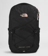 Womens Jester Luxe Backpack 27L TNF TNF Black HeatherBurnt Coral Metallic HERO
