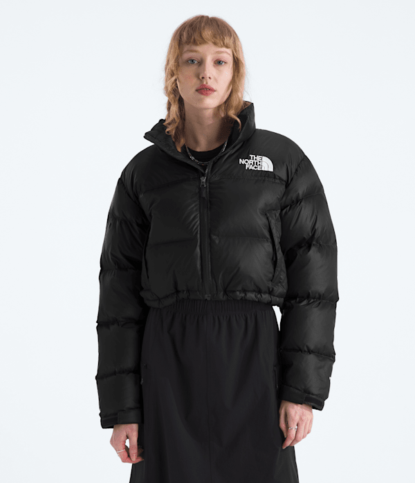 Womens Nuptse Short Jacket TNF Main